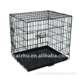 Wire Folding Pet Crate Dog Cage Folding dog carrier